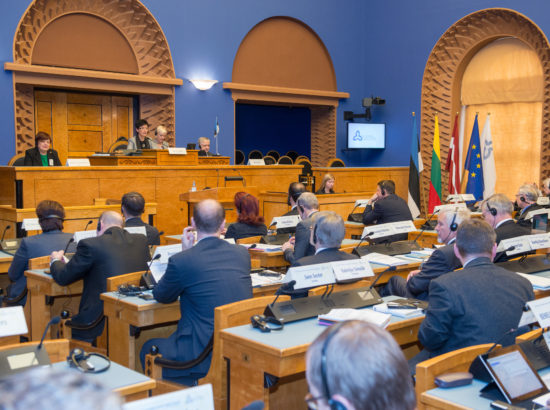 Balti Assamblee 33. istungjärgu avamine